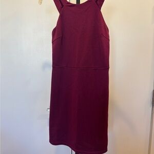 Jack by BB Dakota Burgundy Mini Dress